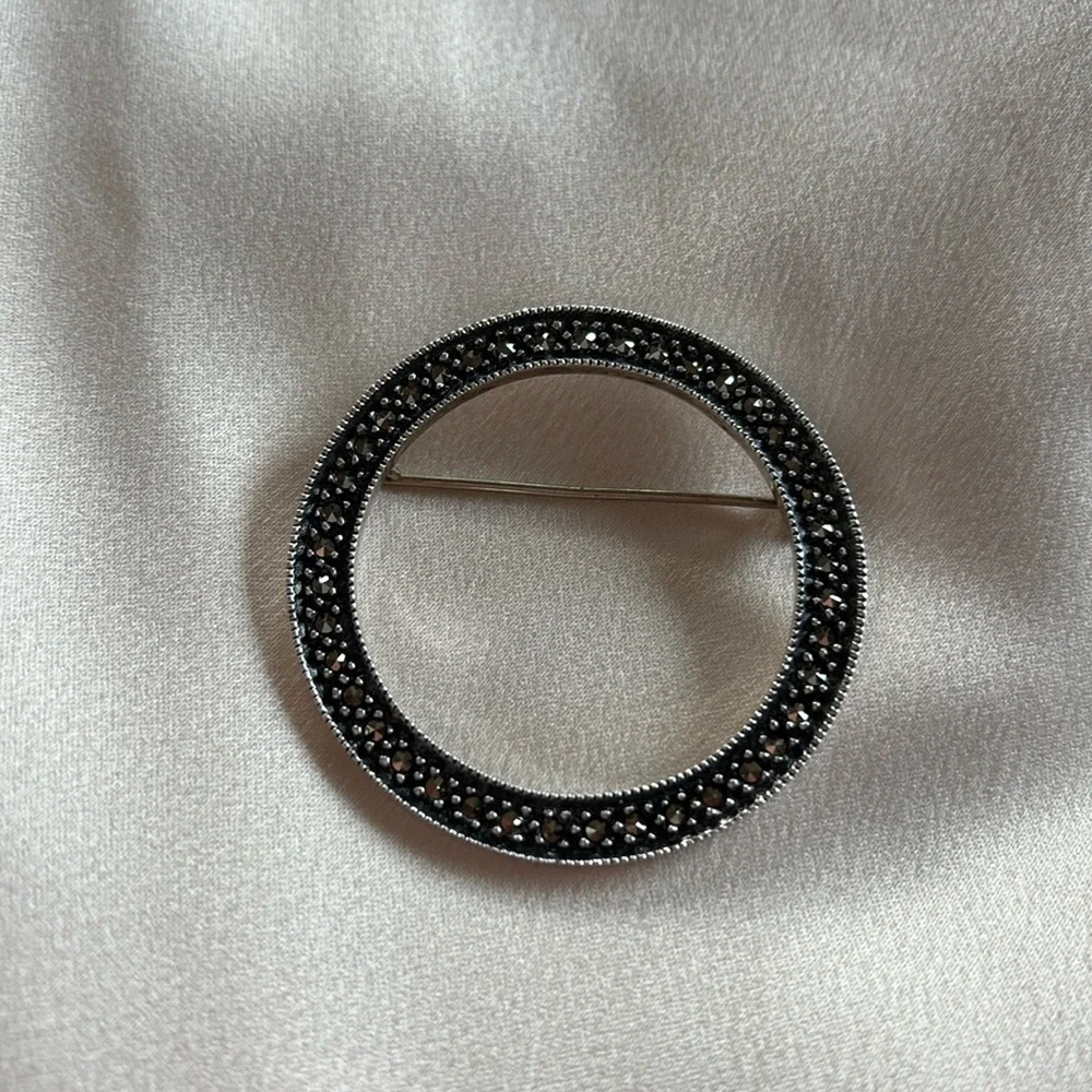 AT Marcasite gorgeous sterling